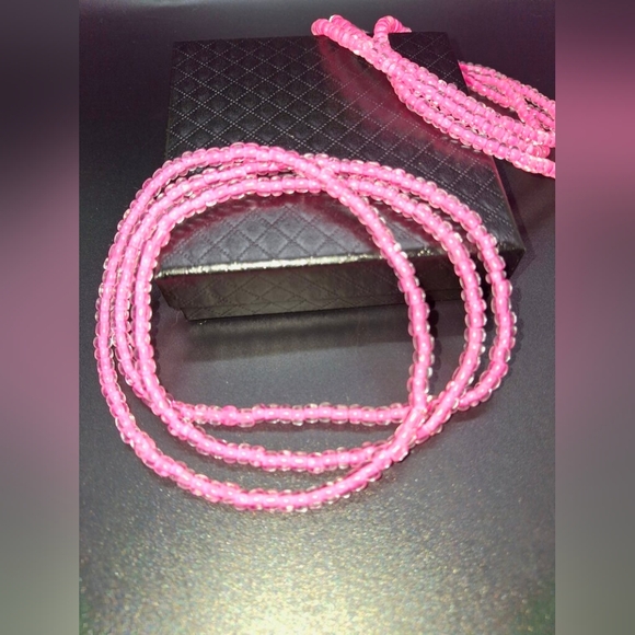 Lady An. Collection "Pink Ladies" Anklet set - Picture 3 of 3